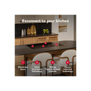 Kitchenaid® 36-inch NextGen Induction Downdraft Cooktop with Bridge XL Even-Heat™  Zone KCID936SBL