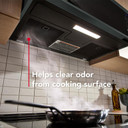Kitchenaid® Smart Low Profile Microwave Hood Combination with Dual Fan Ventilation YKMML550RJP