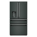 Kitchenaid® 29 cu. ft. French Door Refrigerator with Exterior Water and Ice and FreshChill™ Full-Width Refrigerated Drawer KRMF436SJP