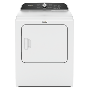 7.0 Cu. Ft. Whirlpool® Top Load Electric Dryer with Moisture Sensor YWED6150PW