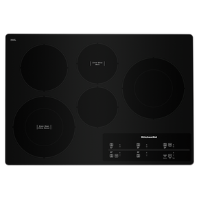 Kitchenaid® 30 Electric Cooktop with 5 Elements and Touch-Activated Controls KCES950KSS