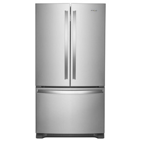 Whirlpool® 36-Inch Wide Counter-Depth French Door Bottom Mount Refrigerator - 20 cu. ft. WRFC2036RZ