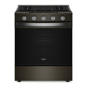 Whirlpool® 30-inch Smart Slide In Gas Range with Air Cooking Technology, No Preheat Air Fry, Steam/Self Clean and High Speed Preheat WSGS7530RV