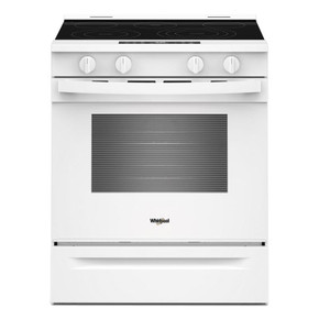 Whirlpool® 30-inch Electric Range with Air Cooking Technology YWSES5030SW Whirlpool® 30-inch Electric Range with Air Cooking Technology YWSES5030SW