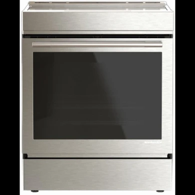 KitchenAid® 30-in Induction Slide In Range with Air Fry and True Convection, 6.4 Cu FT KSIS730TPS_TEMP