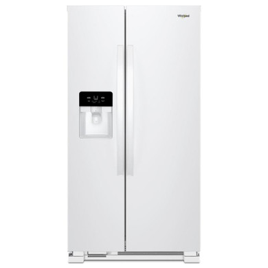 Whirlpool® 33-inch Wide Side-by-Side Refrigerator - 21 cu. ft. WRS331SDHW