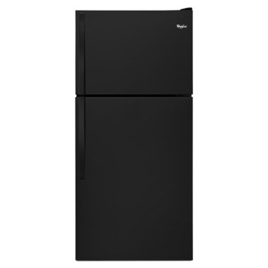 Whirlpool® 30" Wide Top-Freezer Refrigerator with Flexi-Slide™ Bin WRT318FZDB
