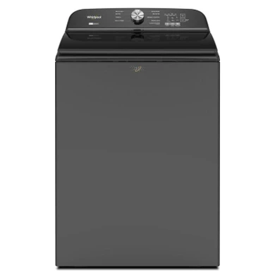 6.0-6.1 Cu. Ft. I.E.C. Whirlpool® Top Load Washer with Removable Agitator WTW6157PB