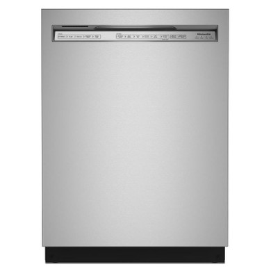 Kitchenaid® 44 dBA Dishwasher in PrintShield™ Finish with 360° Max Jets™ Third Rack KDFM404KPS