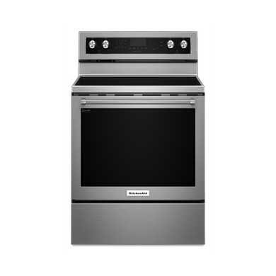 Kitchenaid® 30-Inch 5-Element Electric Convection Range YKFEG500ESS