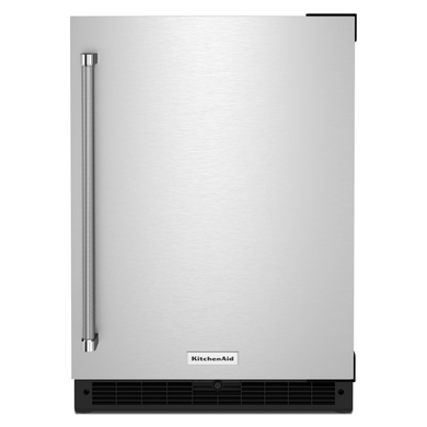 Kitchenaid® 24" Undercounter Refrigerator with Stainless Steel Door KURR114KSB