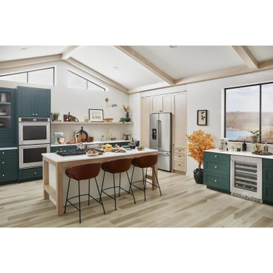 Kitchenaid® 24" Beverage Center with Glass Door and Metal-Front Racks KUBL314KSS