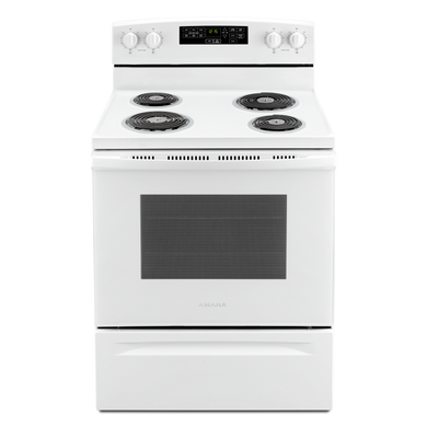 30-inch Amana® Electric Range with Self-Clean Option YACR4503SFW