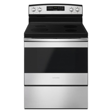 30-inch Amana® Electric Range with Self-Clean Option YAER6603SMS