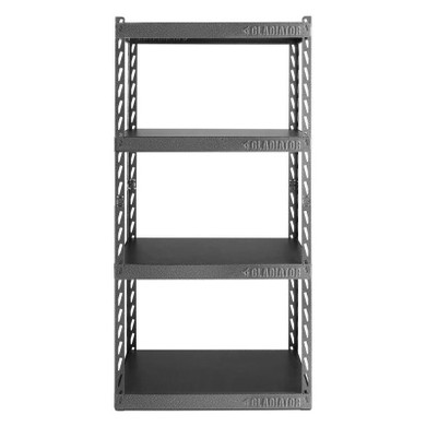 Gladiator® 30" (76.2 cm) Wide EZ Connect Rack with Four 15" (38.1 cm) Deep Shelves YGRC304RGG