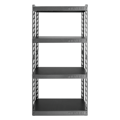 Gladiator® 30 Wide EZ Connect Rack with Four 15 Deep Shelves YGRC304RGG