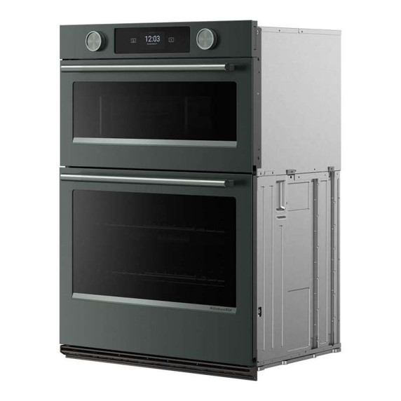 Kitchenaid® 30-inch Smart Electric Combo Wall Oven with Intelligent Cooking Camera - Juniper KOEC930SJP