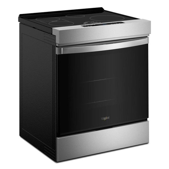 Whirlpool® 30-inch Induction Slide In Range with No Preheat Air Fry and True Convection Advanced Air Cooking Technology WSIS5030TZ