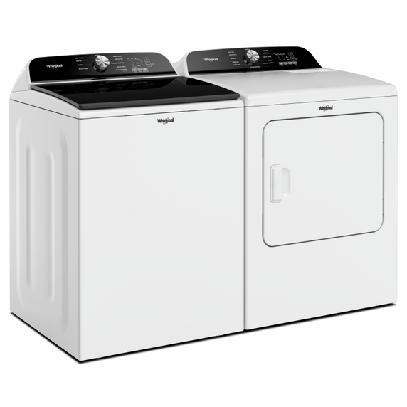 7.0 Cu. Ft. Whirlpool® Top Load Gas Dryer with Moisture Sensor WGD6150PW