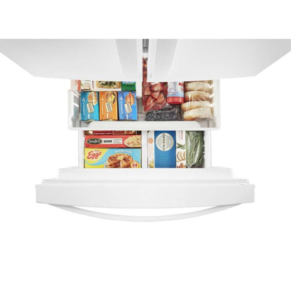 Whirlpool® 30-inch Wide French Door Refrigerator - 20 cu. ft. WRF560SFHW
