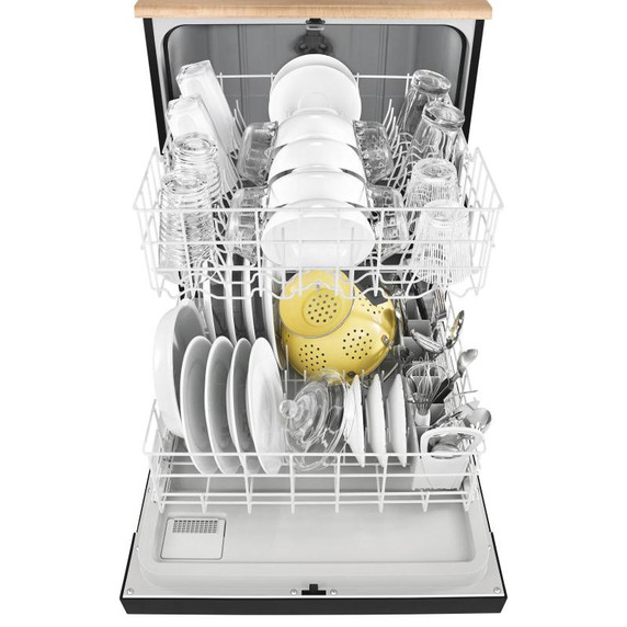 Whirlpool® Heavy-Duty Dishwasher with 1-Hour Wash Cycle WDP370PAHB