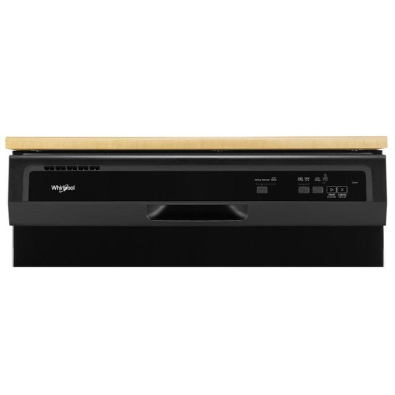 Whirlpool® Heavy-Duty Dishwasher with 1-Hour Wash Cycle WDP370PAHB