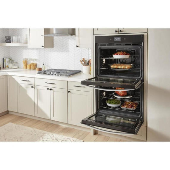Whirlpool® 10.0 Cu. Ft. Double Smart Wall Oven with Air Fry WOED7030PV