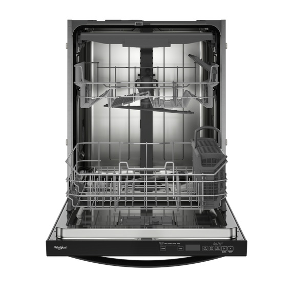 Whirlpool® 44 dBA ADA Compliant Dishwasher Flush with Cabinets with 3rd Rack WDT550SAPB
