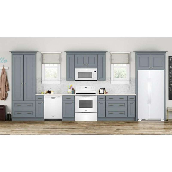 Whirlpool® 33-inch Wide Side-by-Side Refrigerator - 22 cu. ft. WRS312SNHW