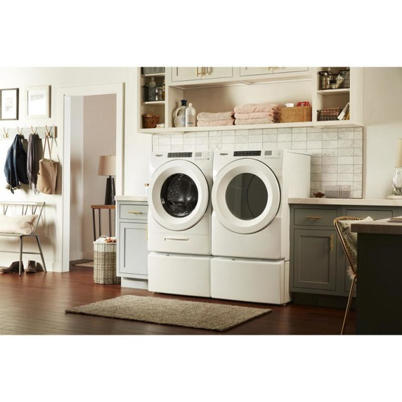 Whirlpool® 7.4 cu. ft. Front Load Gas Dryer with Intuitive Touch Controls WGD5620HW