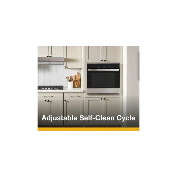 Whirlpool® 5.0 Cu. Ft. Single Self-Cleaning Wall Oven WOES3030LS