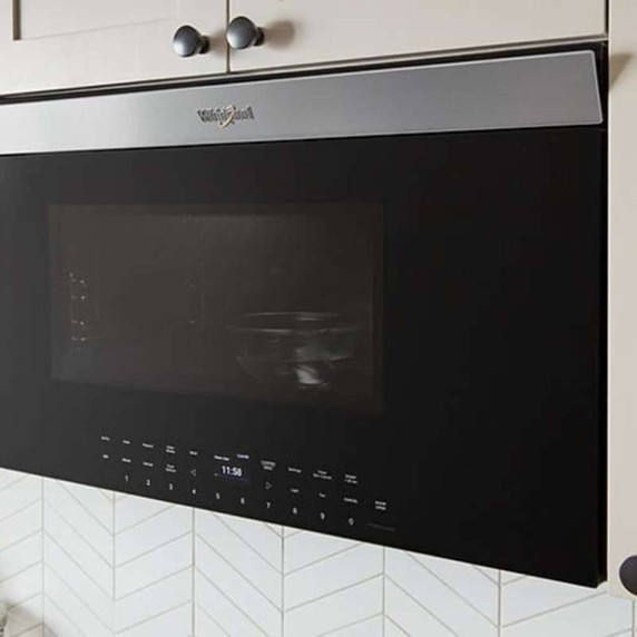 Whirlpool® Air Fry Over- the-Range Microwave Oven with Flush Built-in Design YWMMF7330RZ