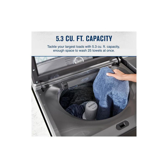 Maytag® Smart Top Load Washer with Extra Power Button - 6.0 IEC cu. ft. MVW7230HC Maytag® Smart Top Load Washer with Extra Power Button - 6.0 IEC cu. ft. MVW7230HC