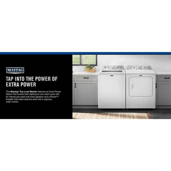 Maytag® Top Load Washer with Extra Power - 5.5 cu. ft. IEC MVW5430MW Maytag® Top Load Washer with Extra Power - 5.5 cu. ft. IEC MVW5430MW