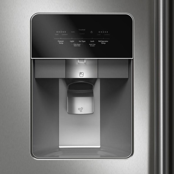 Maytag® 36-Inch Wide Side-by-Side Refrigerator - 25 Cu. Ft. MRSF4036PZ Maytag® 36-Inch Wide Side-by-Side Refrigerator - 25 Cu. Ft. MRSF4036PZ