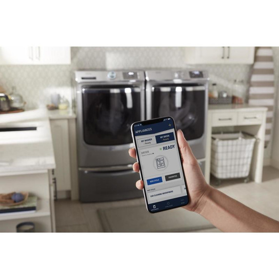 Maytag® Smart Front Load Washer with Extra Power and 24-Hr Fresh Hold® option - 5.8 cu. ft. MHW8630HC Maytag® Smart Front Load Washer with Extra Power and 24-Hr Fresh Hold® option - 5.8 cu. ft. MHW8630HC