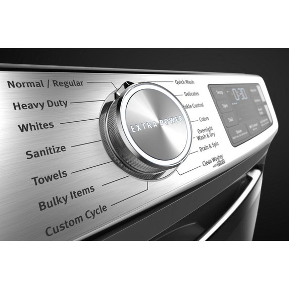 Maytag® Smart Front Load Washer with Extra Power and 24-Hr Fresh Hold® option - 5.8 cu. ft. MHW8630HW Maytag® Smart Front Load Washer with Extra Power and 24-Hr Fresh Hold® option - 5.8 cu. ft. MHW8630HW