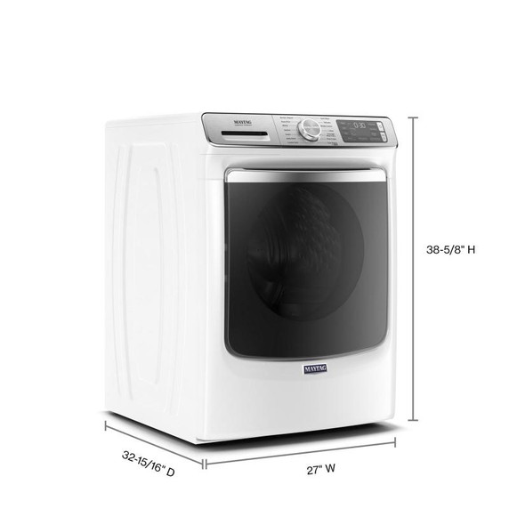 Maytag® Smart Front Load Washer with Extra Power and 24-Hr Fresh Hold® option - 5.8 cu. ft. MHW8630HW Maytag® Smart Front Load Washer with Extra Power and 24-Hr Fresh Hold® option - 5.8 cu. ft. MHW8630HW