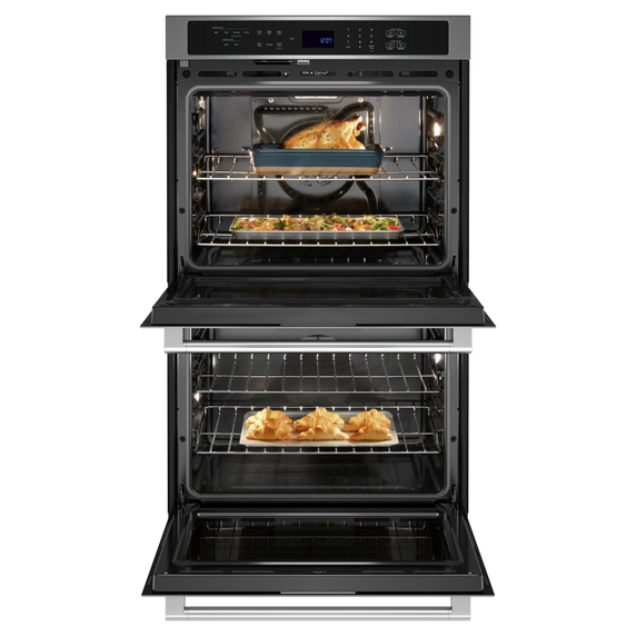 Maytag® 27-inch Double Wall Oven with Air Fry and Basket - 8.6 cu. ft. MOED6027LZ