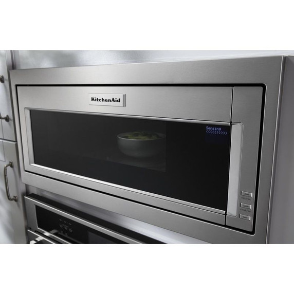 Kitchenaid® 900 Watt Built-In Low Profile Microwave with Slim Trim Kit YKMBT5011KS
