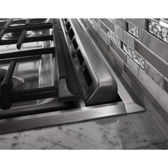 Kitchenaid® 30-Inch 5 Burner Front Control Gas Convection Range with Baking Drawer KSGB900ESS Kitchenaid® 30-Inch 5 Burner Front Control Gas Convection Range with Baking Drawer KSGB900ESS