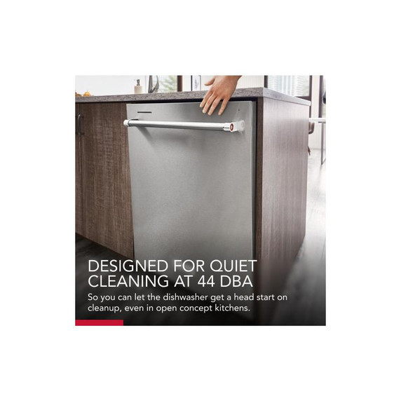 Kitchenaid® 44 dBA Dishwasher in PrintShield™ Finish with 360° Max Jets™ Third Rack KDTM404KPS Kitchenaid® 44 dBA Dishwasher in PrintShield™ Finish with 360° Max Jets™ Third Rack KDTM404KPS