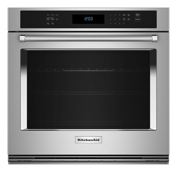 KitchenAid® 30 Single Wall Oven with Air Fry Mode KOES530PSS