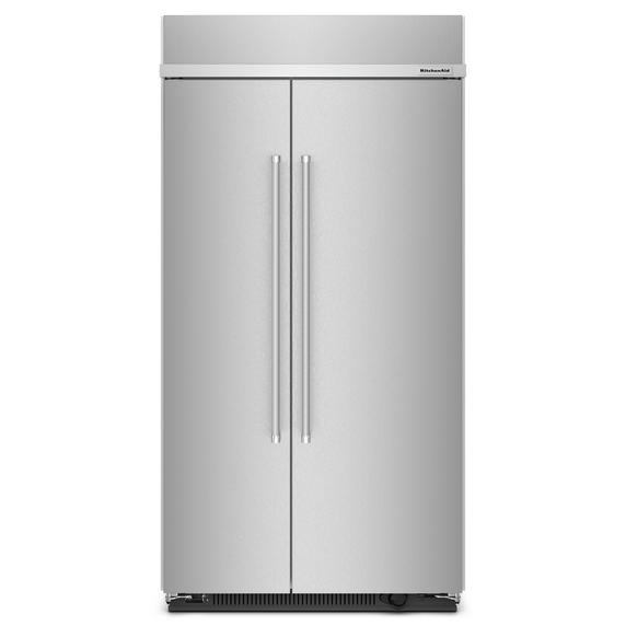 Kitchenaid® 25.5 Cu Ft. 42 Built-In Side-by-Side Refrigerator KBSN702MPS