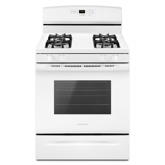 Amana® 30-inch Gas Range with Self-Clean Option AGR6603SFW