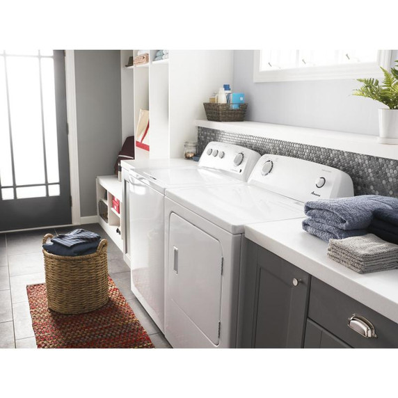 Amana® 6.5 cu. ft. Top-Load Gas Dryer with Automatic Dryness Control NGD4655EW