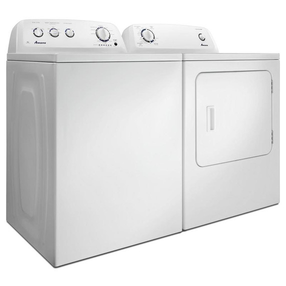 Amana® 6.5 cu. ft. Top-Load Gas Dryer with Automatic Dryness Control NGD4655EW Amana® 6.5 cu. ft. Top-Load Gas Dryer with Automatic Dryness Control NGD4655EW
