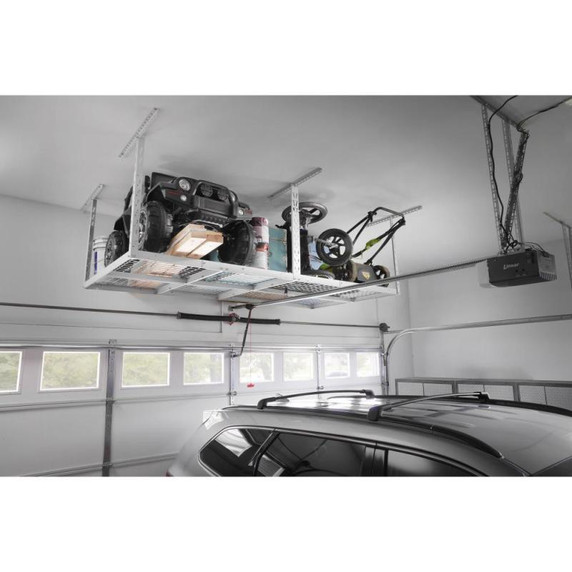 Gladiator® Overhead GearLoft™ Storage Rack 4' (121.9 cm) x 8' (243.8 cm) GALS48M4JW