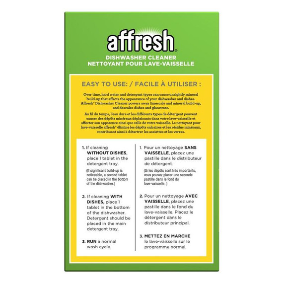 Affresh® affresh® Dishwasher Cleaner - 6 count W10549851B Affresh® affresh® Dishwasher Cleaner - 6 count W10549851B