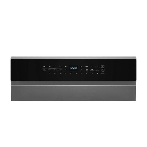 Whirlpool® 30-inch Smart Electric Range with  True Convection, No Preheat Air Fry, WipeClean™ Coating, Steam/Self Cleaning, Rapid Preheat 5.3 CuFt Capacity YWFES7530RZ